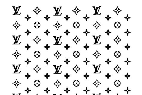 free printable Louis Vuitton pattern